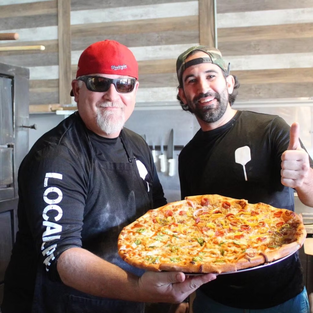 Fresh pizza from Local Pie